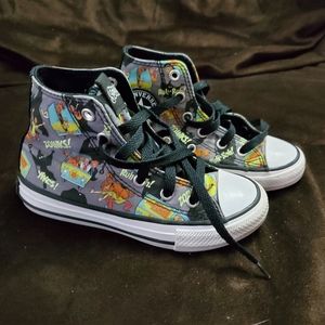Rare HTF Scooby Doo Converse kid's size 11